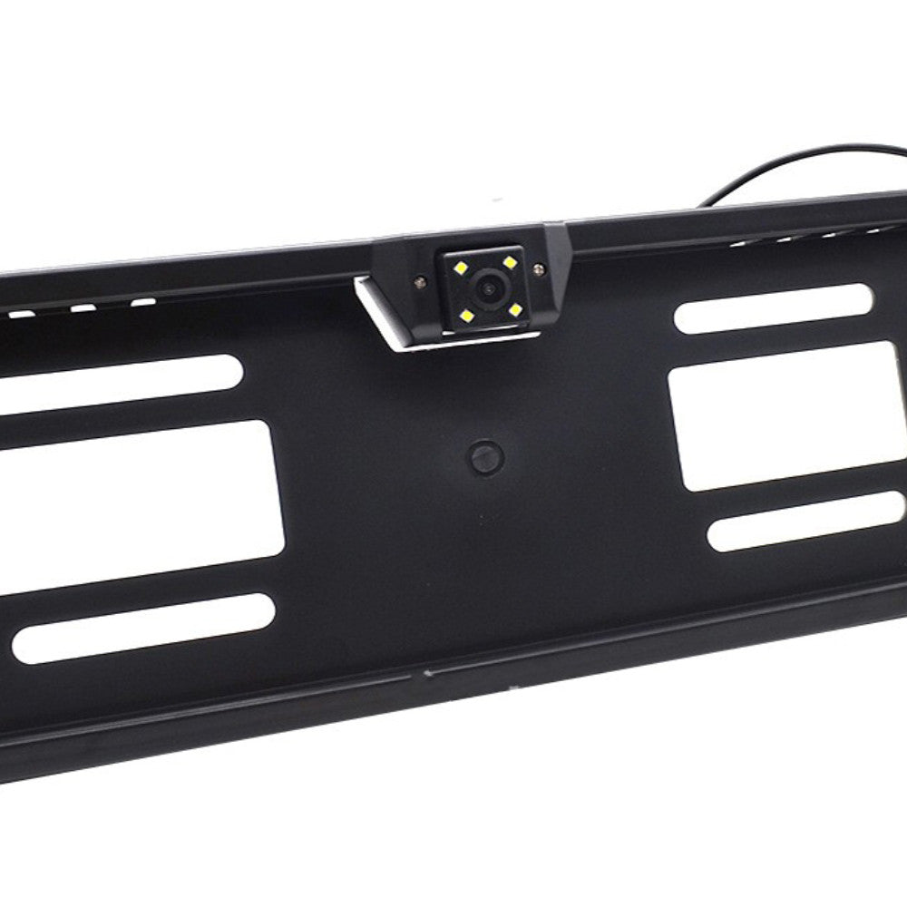 Камера заднього виду рамка 4LED / Авторамка / Рамка для номера з камерою / Номерна рамка з камерою