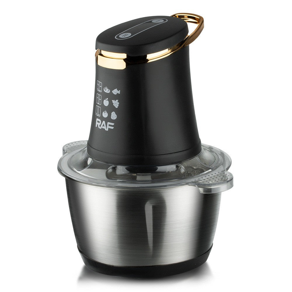 Електричний подрібнювач 1000Вт, чаша 2л, Raf R7034 / Кухонний комбайн / Потужний блендер