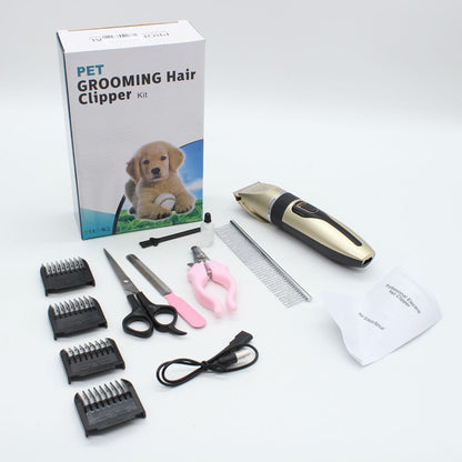 Машинка для стрижки тварин 8в1 Raf R-436, 5W / Професійний набір для грумінгу собак та котів