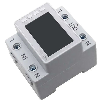 Розумний лічильник електроенергії з WIFI, 63A, 8 показників, KWS-302WF / Цифровий електролічильник / Вайфай лічильник