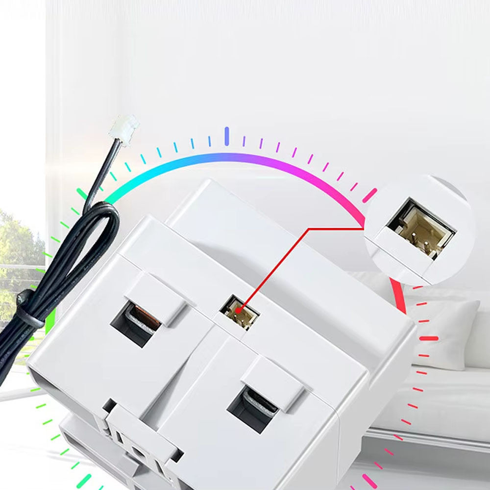 Розумний лічильник електроенергії з WIFI, 63A, 8 показників, KWS-302WF / Цифровий електролічильник / Вайфай лічильник