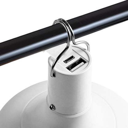 Акумуляторна лампа для кемпінгу 80Вт, з гачком + USB / Лампа на акумуляторі / Кемпінгова Лед лампа