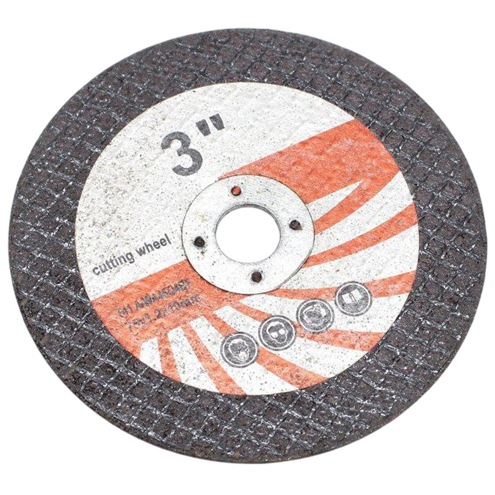 Відрізний диск для міні болгарки 3", 75х10х1,2 мм (1 шт) / Міні відрізний круг по металу / Пиляльний диск для КШМ