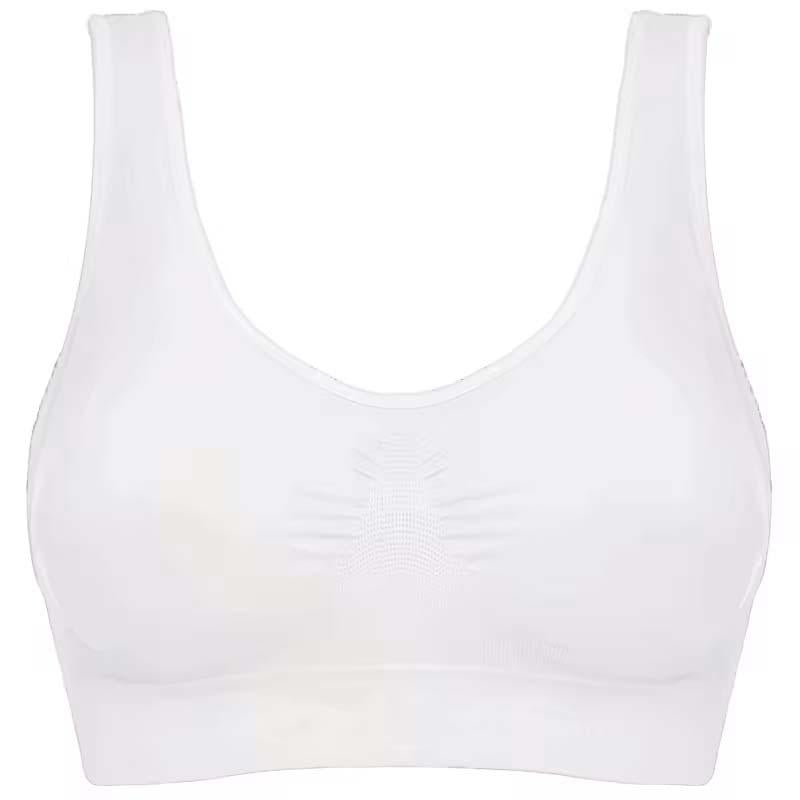 Комплект безшовних бюстгальтерів 3шт (Розміри M-3XL), Ahh Bra / Безшовний топ / Безшовний ліфчик