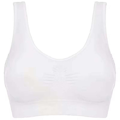 Комплект безшовних бюстгальтерів 3шт (Розміри M-3XL), Ahh Bra / Безшовний топ / Безшовний ліфчик