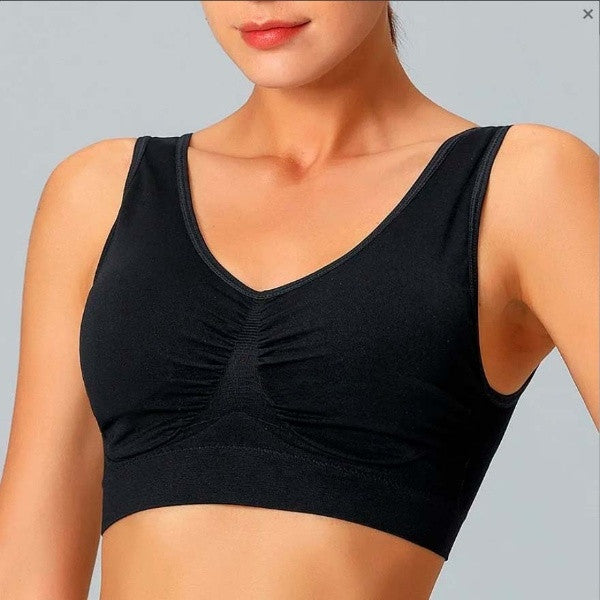 Комплект безшовних бюстгалтерів 3шт (Розмір L), Ahh Bra / Безшовний топ / Безшовний ліфчик