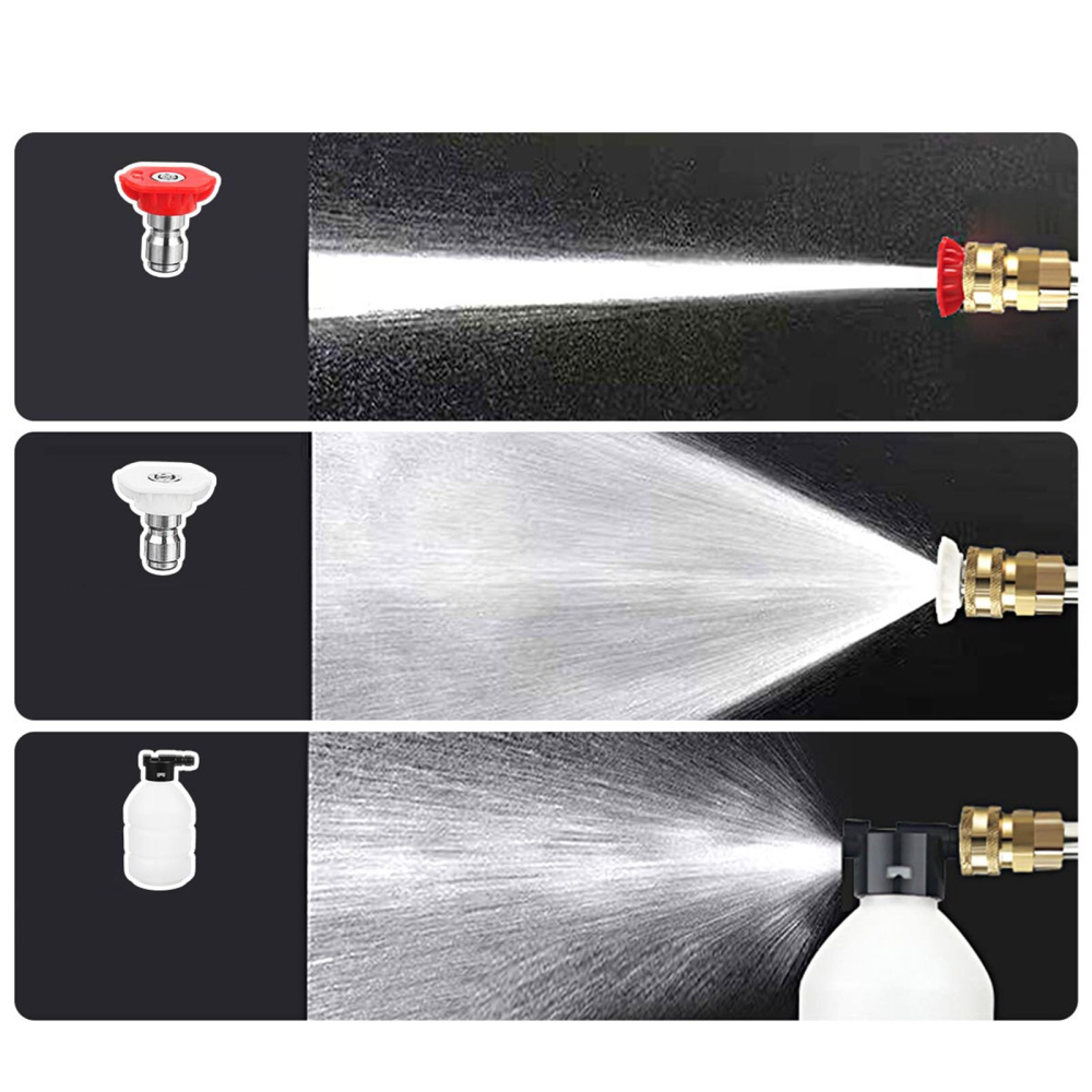 2 АКБ Акумуляторна мийка високого тиску 24V, в кейсі / Міні мийка для машини / Розпилювач для мийки авто