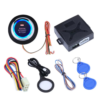Кнопка старт стоп з іммобілайзером SMART START SYSTEM / Автомобільна кнопка для запуску та зупинки двигуна