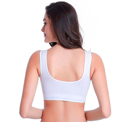 Комплект безшовних бюстгалтерів 3шт (Розмір 2XL), Ahh Bra / Безшовний топ / Безшовний ліфчик