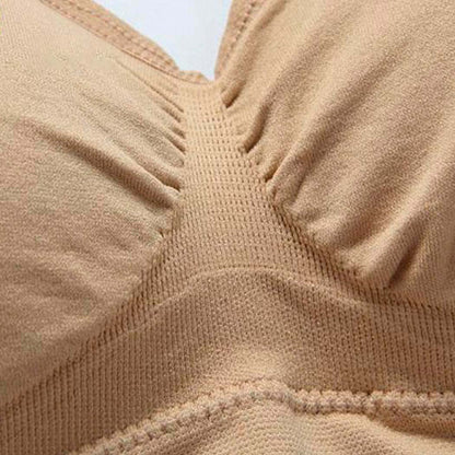 Комплект безшовних бюстгалтерів 3шт (Розмір 3XL), Ahh Bra / Безшовний топ / Безшовний ліфчик