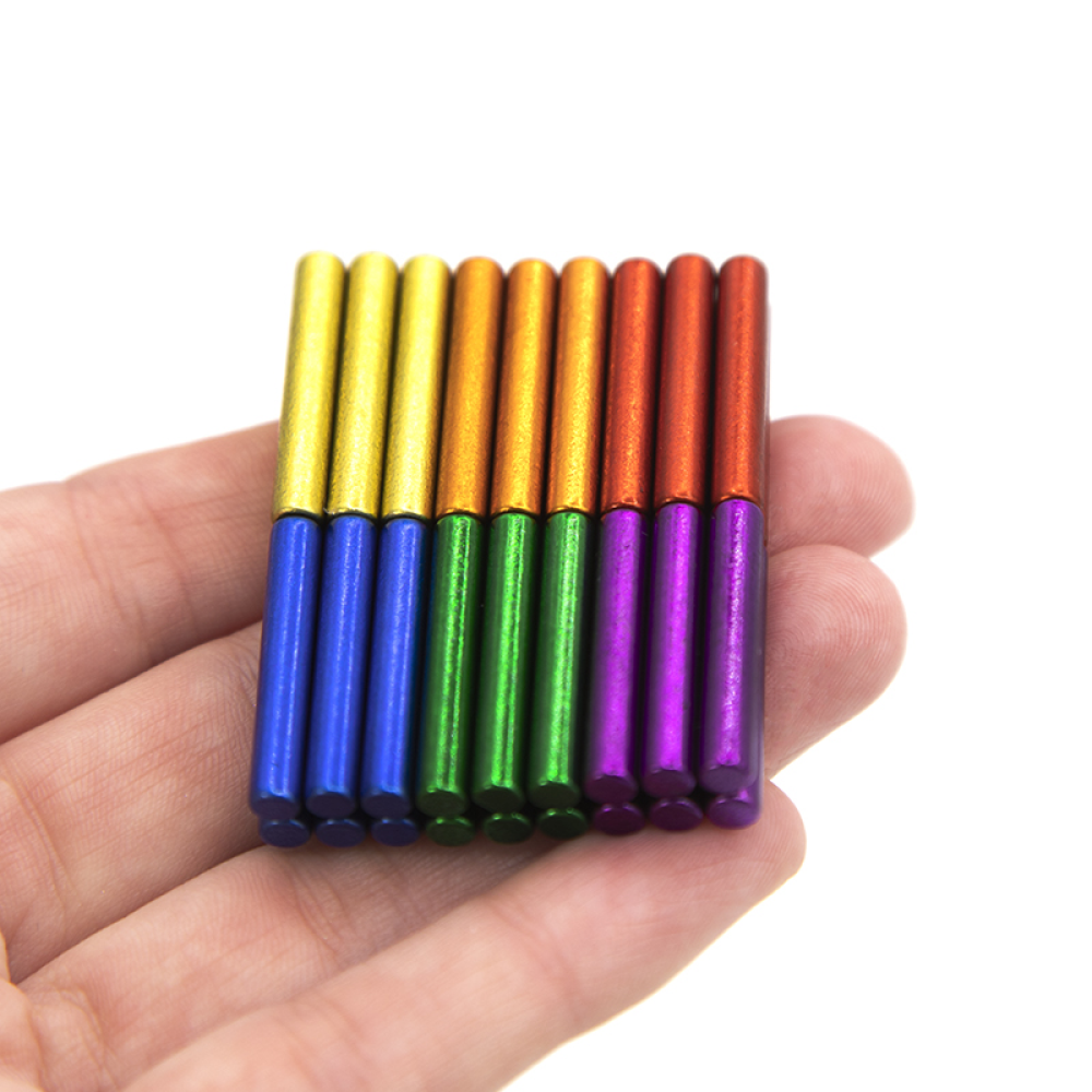 Магнітний конструктор палички та кульки, на 63 елементи / Дитячий конструктор для розвитку на магнітах