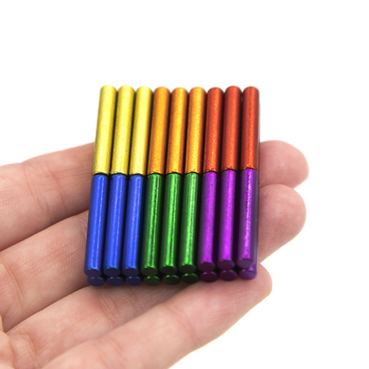 Магнітний конструктор палички та кульки, на 63 елементи / Дитячий конструктор для розвитку на магнітах