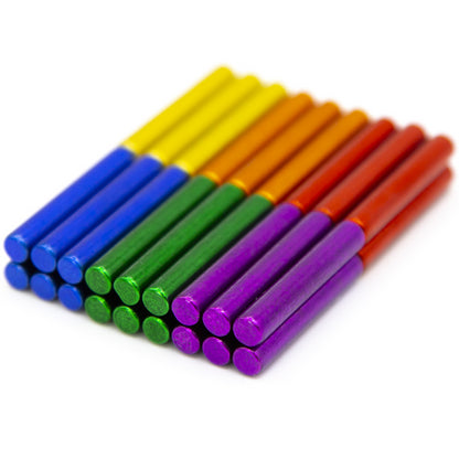 Магнітний конструктор палички та кульки, на 63 елементи / Дитячий конструктор для розвитку на магнітах