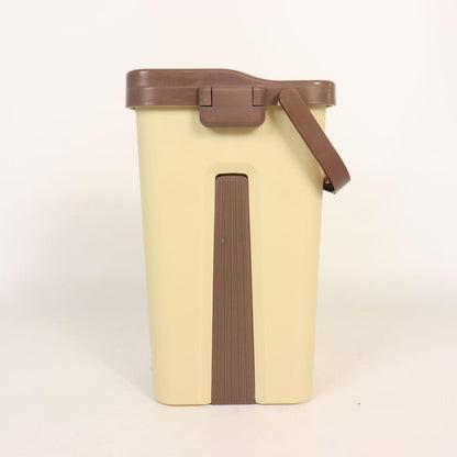 Швабра з відром 11л з автоматичним віджимом + 2 насадки, Cleaning Mop, Коричнева / Швабра ледарка для прибирання будинку