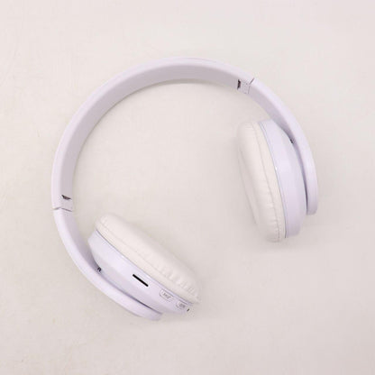 Бездротові навушники B39, з мікрофоном, Білі / Bluetooth навушники з LED підсвічуванням, SD, AUX