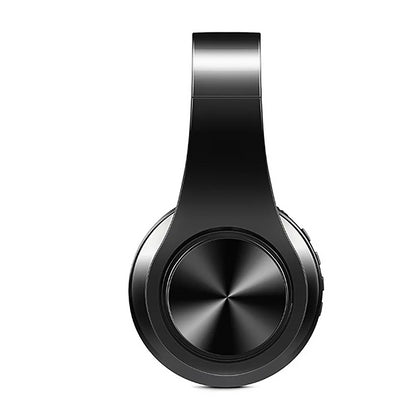 Бездротові навушники B39, з мікрофоном, Чорні / Bluetooth навушники з LED підсвічуванням, SD, AUX