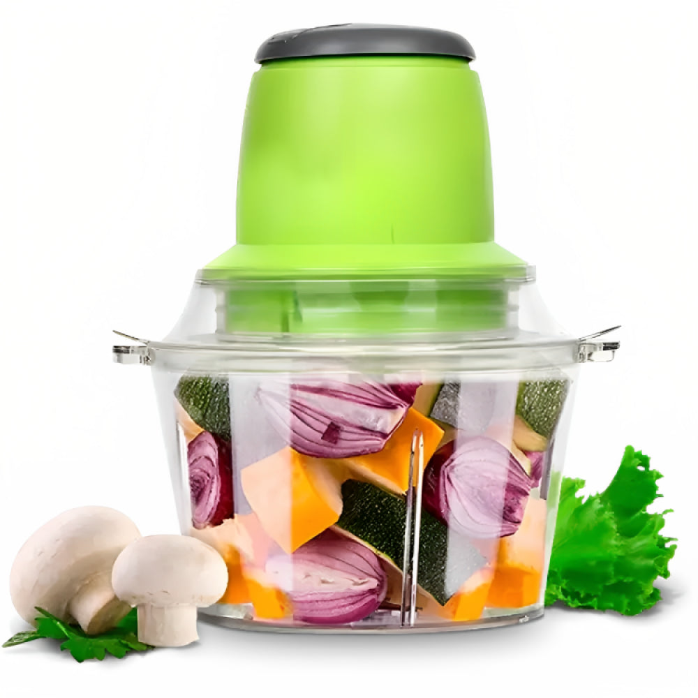 Кухонний подрібнювач 1200 Вт, Grant 7026 з чашею 2л / Електричний блендер / Подрібнювач фруктів та овочів