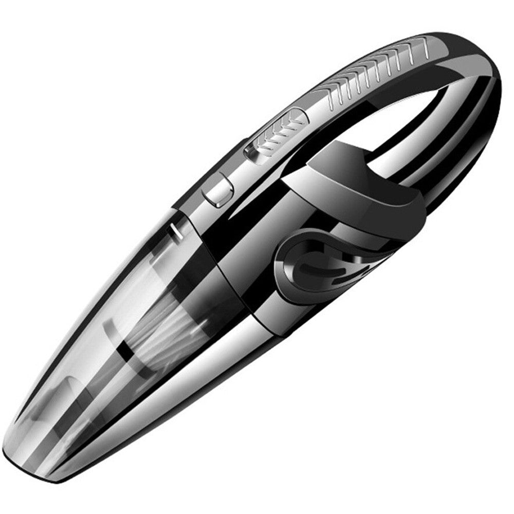 Автомобільний пилосос 120Вт, 2200 мАг + 5 насадок / Бездротовий пилосос в авто / Портативний пилосос