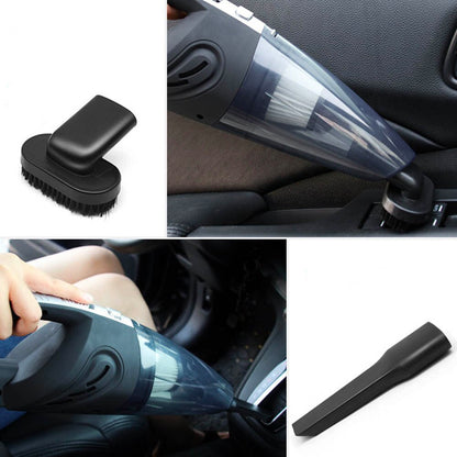 Автомобільний пилосос 120Вт, 2200 мАг + 5 насадок / Бездротовий пилосос в авто / Портативний пилосос