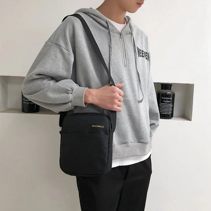 Чоловічий рюкзак 3в1 з сумкою та гаманцем (18л, 42х33х10 см) з USB, Чорний / Шкільний рюкзак