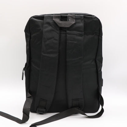 Чоловічий рюкзак 3в1 з сумкою та гаманцем (18л, 42х33х10 см) з USB, Чорний / Шкільний рюкзак