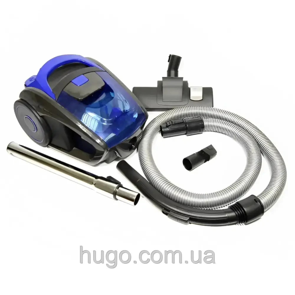 Контейнерний пилосос 4000Вт VOLYX GD-1604, Синій / Потужний циклонний пилосос без мішка