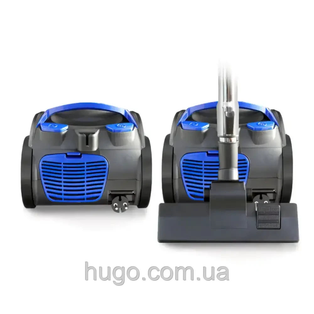 Контейнерний пилосос 4000Вт VOLYX GD-1604, Синій / Потужний циклонний пилосос без мішка