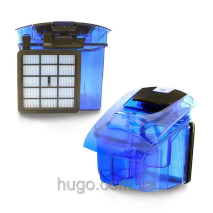 Контейнерний пилосос 4000Вт VOLYX GD-1604, Синій / Потужний циклонний пилосос без мішка