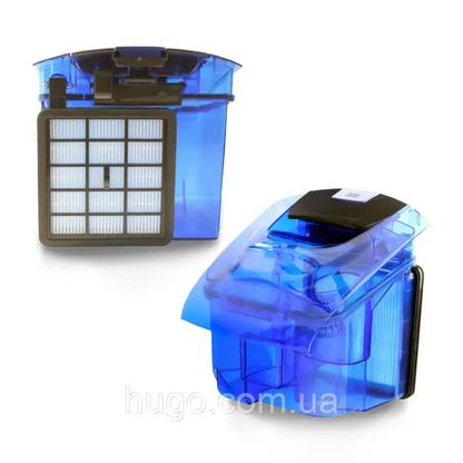 Контейнерний пилосос 4000Вт VOLYX GD-1604, Синій / Потужний циклонний пилосос без мішка