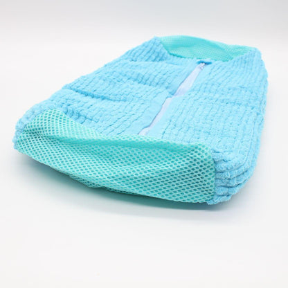 Мішок для прання взуття 39х19см, Синій / Захисний чохол для прання кросівок / Сумка-мішок для прання