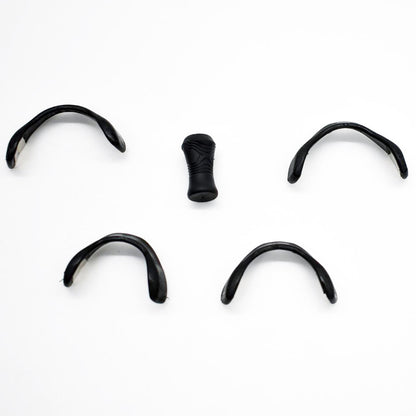 Магнітний розширювач для носа, 30 штук, Чорний / Магнітні смужки для покращення дихання / Антихрап для носа