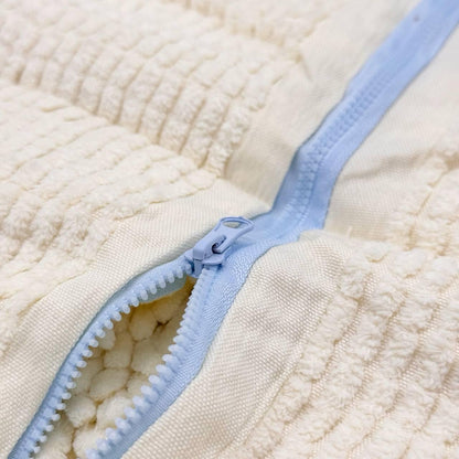 Мішок для прання взуття 39х19см, Бежевий / Захисний чохол для прання кросівок / Сумка-мішок для прання