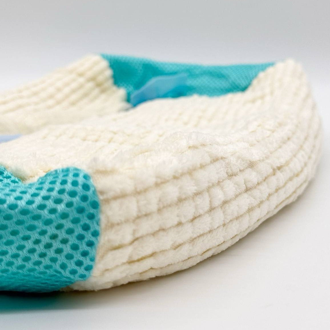 Мішок для прання взуття 39х19см, Бежевий / Захисний чохол для прання кросівок / Сумка-мішок для прання