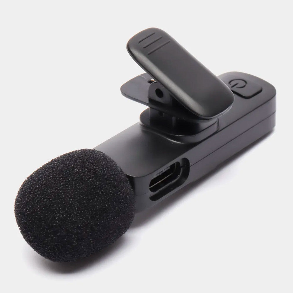 Мікрофон петличний бездротовий K8 для смартфона з Type-C / Мікрофон петличка на одяг / Мікрофон з прищіпкою