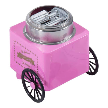 Апарат для солодкої вати в домашніх умовах NJ-228, Рожевий / Пристрій для приготування солодкої вати