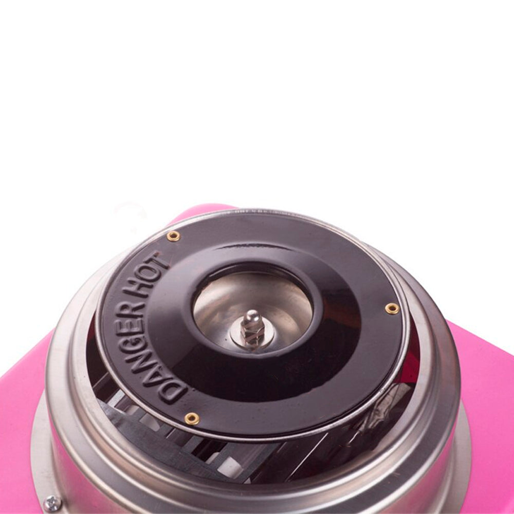 Апарат для солодкої вати в домашніх умовах NJ-228, Рожевий / Пристрій для приготування солодкої вати