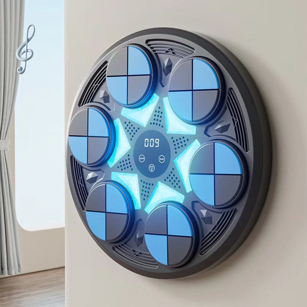 Тренувальний боксерський тренажер з музикою і підсвічуванням, LY-737 / Тренажер для боксу / Боксерська мішень