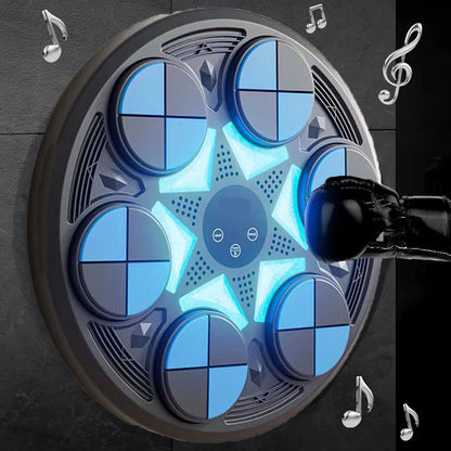 Тренувальний боксерський тренажер з музикою і підсвічуванням, LY-737 / Тренажер для боксу / Боксерська мішень