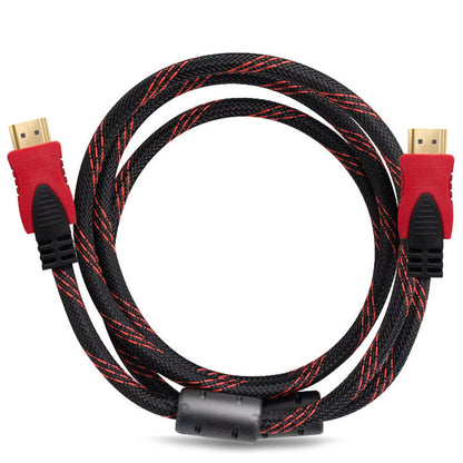 Кабель HDMI-HDMI 1,5м з посиленою обмоткою та фільтрами / Посилений шнур hdmi / HDMI кабель для телевізора