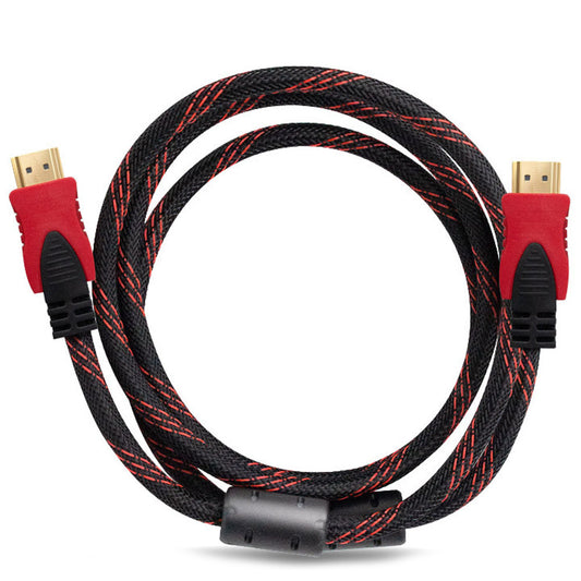 Кабель HDMI-HDMI 1,5м з посиленою обмоткою та фільтрами / Посилений шнур hdmi / HDMI кабель для телевізора