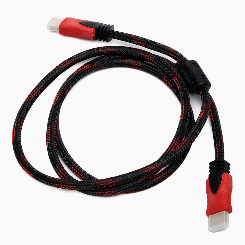 Кабель HDMI-HDMI 1,5м з посиленою обмоткою та фільтрами / Посилений шнур hdmi / HDMI кабель для телевізора