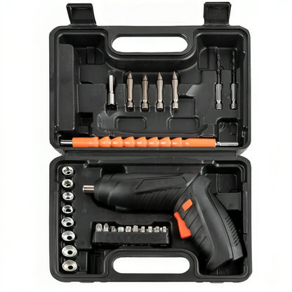 Акумуляторний шуруповерт 48в1 у валізі, з USB / Набір інструментів викрутка з насадками та біти
