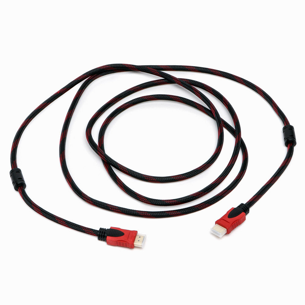 Кабель HDMI-HDMI 3м, з посиленою обмоткою та фільтрами / Посилений шнур hdmi / HDMI кабель для телевізора