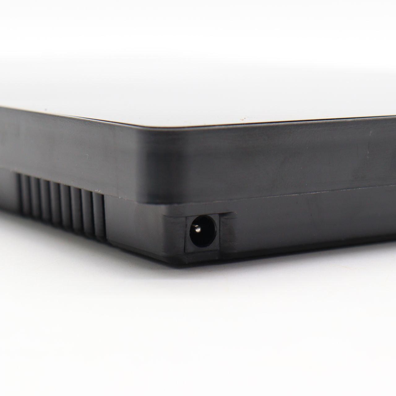 Настінний годинник з термометром (23×16×3cм), від USB, 3308 / Годинник на стіну / Електронний годинник