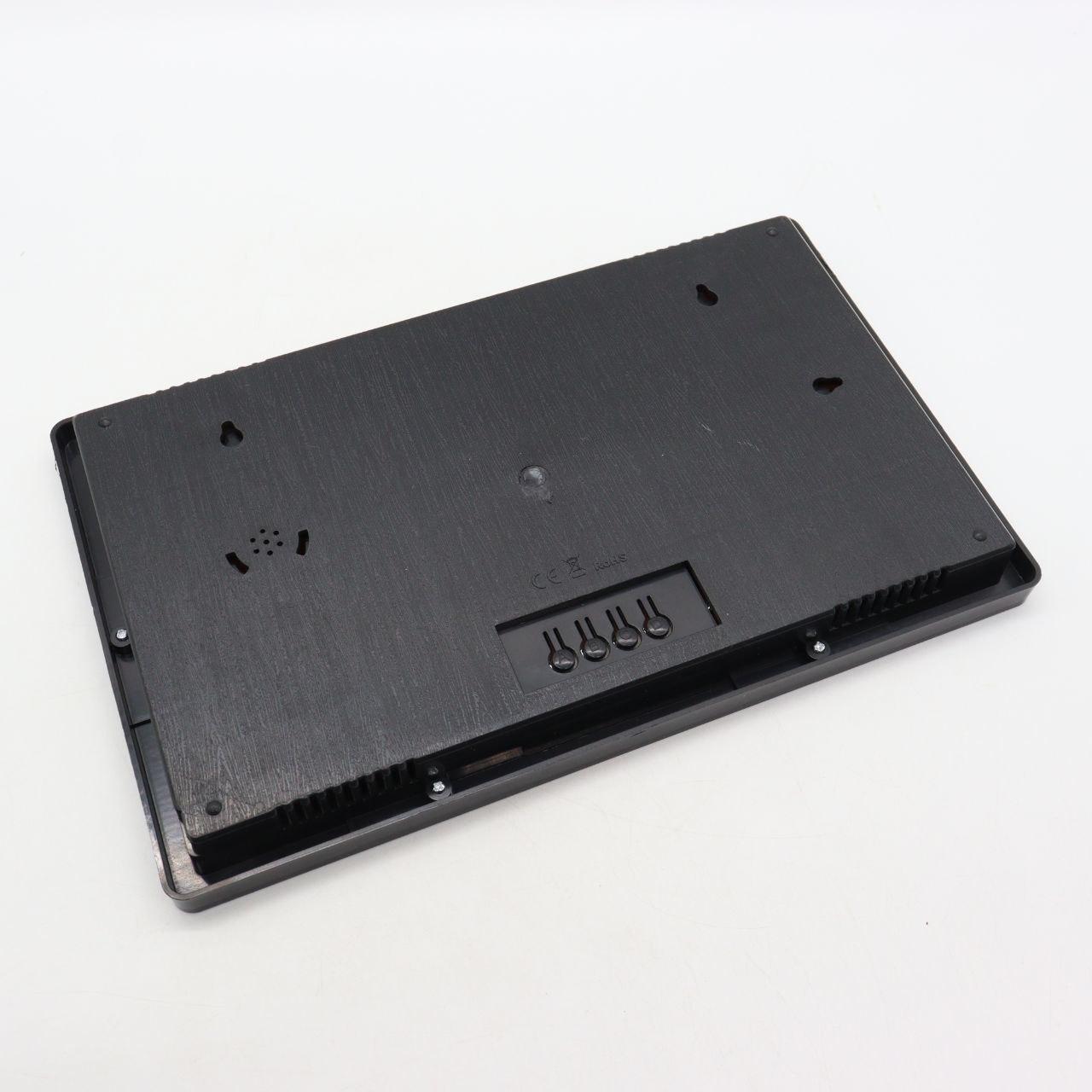 Настінний годинник з термометром (23×16×3cм), від USB, 3308 / Годинник на стіну / Електронний годинник