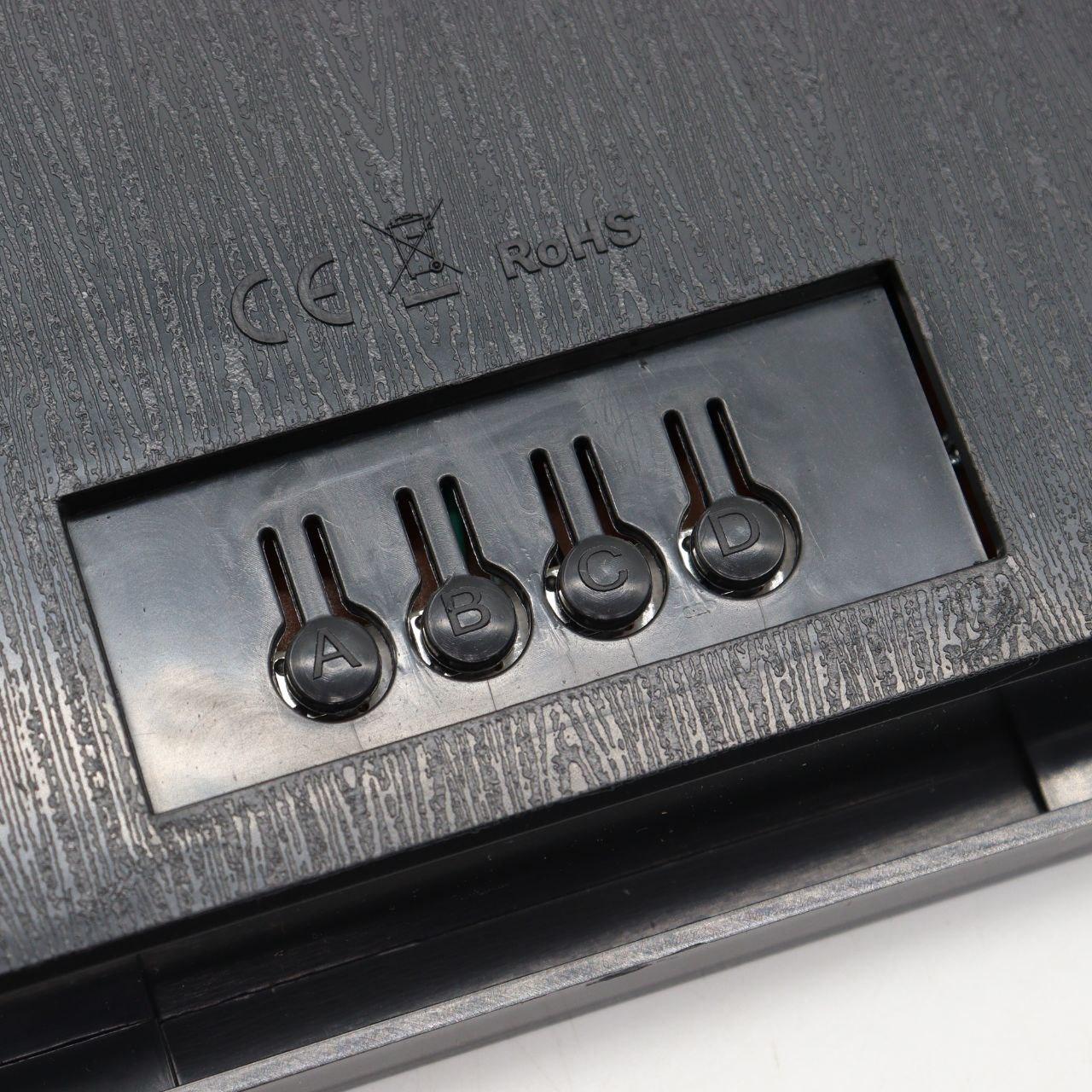 Настінний годинник з термометром (23×16×3cм), від USB, 3308 / Годинник на стіну / Електронний годинник