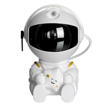 Нічник проектор зоряного неба Космонавт, з USB і пультом / Нічник з проекцією зоряне небо / Нічний світильник Астронавт