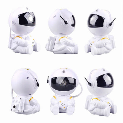 Нічник проектор зоряного неба Космонавт, з USB і пультом / Нічник з проекцією зоряне небо / Нічний світильник Астронавт