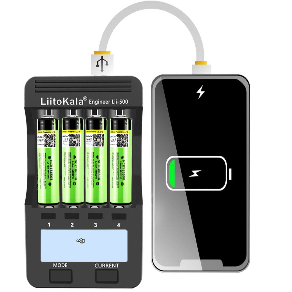 Акумулятор 18650, LiitoKala NCR 34B, 3400mAh / Високоємнісний акумулятор