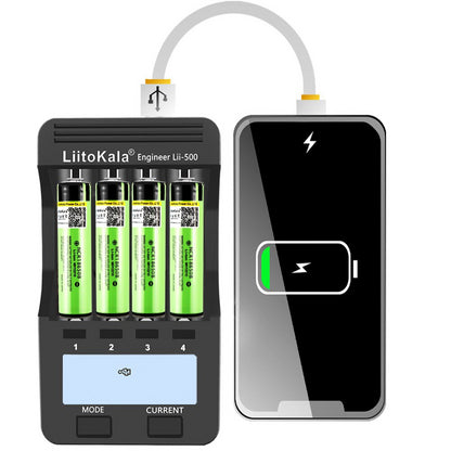 Акумулятор 18650, LiitoKala NCR 34B, 3400mAh / Високоємнісний акумулятор